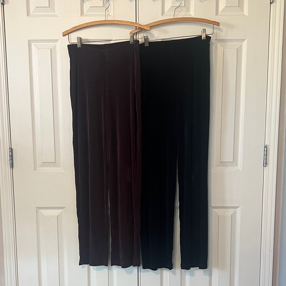 2-Kiara Women's Black and Brown Pants